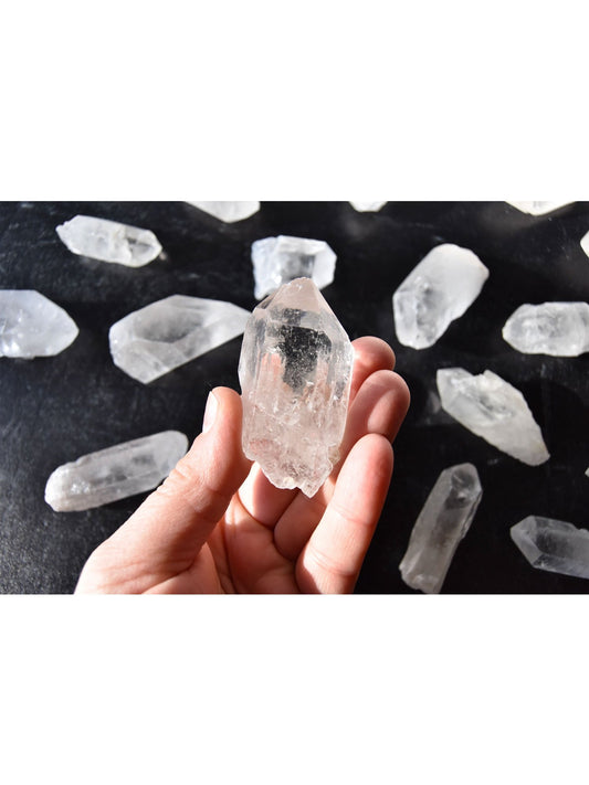 Open Heart Apothecary Quarz Kristall Punkte Rohe Heilende Mineralien Aus Brasilien