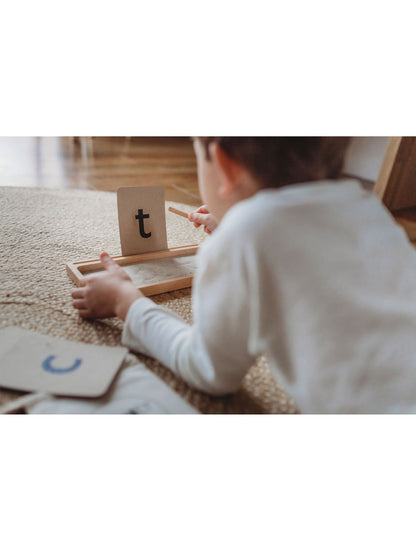 The Little Coach House Sand Schreib Tablett Montessori Lernmittel