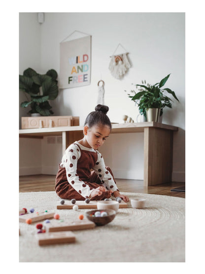 The Little Coach House Tens Frame Montessori Lernressource