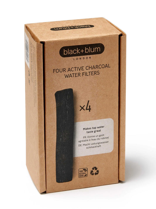 Black And Blum Binchotan Aktivkohle Wasserfilter 4Er Pack