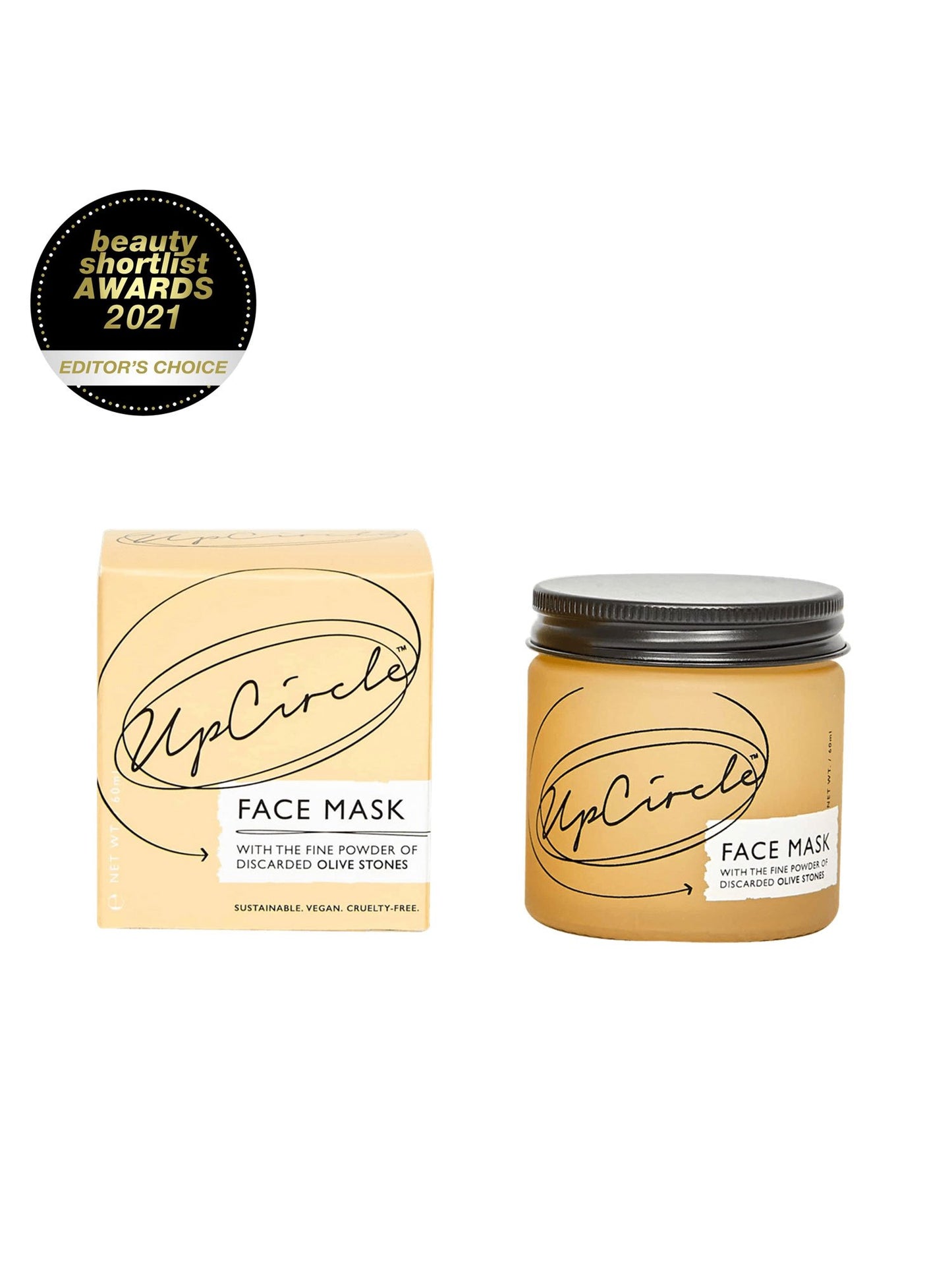 Upcircle Klärende Gesichtsmaske Mit Olivenpuder