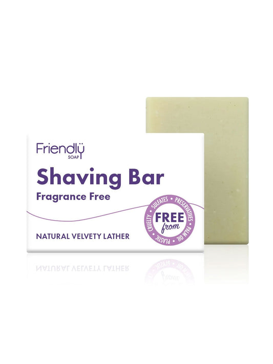 Friendly Soap Fragrance Free Shaving Bar
