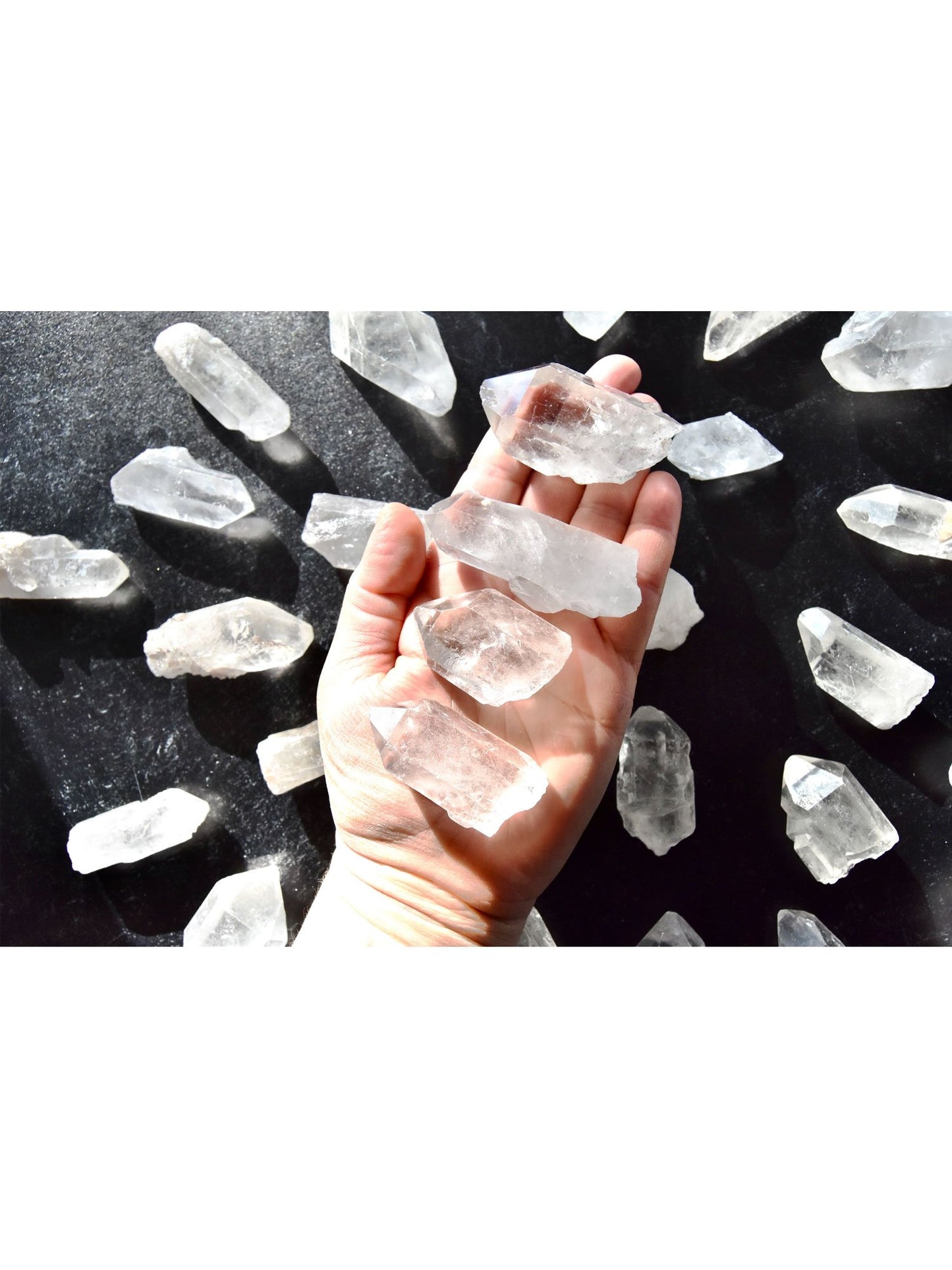 Open Heart Apothecary Quarz Kristall Punkte Rohe Heilende Mineralien Aus Brasilien